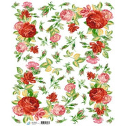 Декупажна карта 29,5*42см 60г/м 06587 Троянди