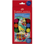 Акв фарби 21кол. FABER CASTELL 125021-21