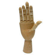 Манекен 'рука' D.K. Art-Craft чоловіч.30,48см дерево