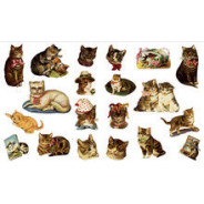 Декупажна карта KREUL 33*48см Кішки KR-B8074