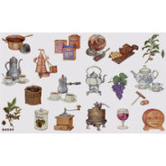 Декупажна карта KREUL 33*48см Старовинний посуд KR-B8098