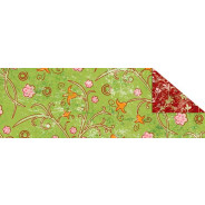 Калька URSUS А4 'Парадис' 115г МЕЛКИЕ ЦВЕТОЧКИ Зелений UR-77284602R