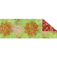 Калька URSUS А4 'Парадис' 115г КРУПНЫЕ ЦВЕТОЧКИ Зелений UR-77284604R