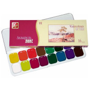 Акв фарби медові 16кол. ЛУЧ 'ЛЮКС'б/к 14С 1019-08/110136