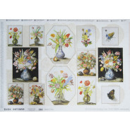 Декупажна карта 50*70см 90790 Квіткові вази