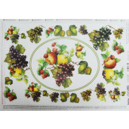 Декупажна карта 25*35см 98725 Фруктовий оркестр №1