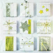 Салфетка для декупажа ! Поштучно 1/5 ! 33*33см 463300 Рождественские подарки