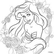 Картина по конт. на холсті+фарби 1 Вересня 20*20см Русалонька-2 950710