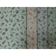 Папір упак LINE ART №23 52*80см 'Крафт.Музичні інструменти '