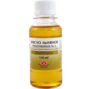 Олія лляна ЗХК ущільнена №2 120мл 351624/2333925