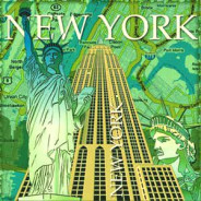 Салфетка для декупажа ! Поштучно 1/5 ! 33*33см №438 Нью-Йорк