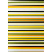 Папір для скрапбукінга Heyda А4 300г/м2 9450236 'Лінійки' жовто-зелений