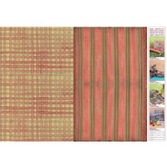 Декупажна карта 50*70см 99432 Тканина в стилі Кантрі