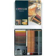 Олівці Cretacolor набір 27предм в метал кор CREATIVO 40031