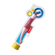 Ролерна ручка STABILO EASY original для шульги + 2син стрижня (червоно/рожев) 411159