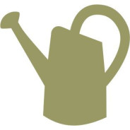 Фігури різні для декора (ДВП 2,5мм) "Лейка" 5см АМВУ-696