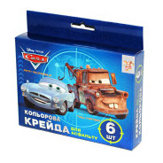 Крейда кол. 6шт. 1 Вересня для асфальту 400113