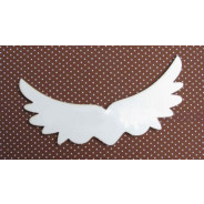 Висічка з білого картону Albinos Крила №38 2шт. 4*9см АЛБ-000038