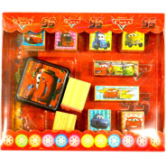 Штампи набір дитячі DSN 10шт. Car + 2 кольоров подушечкі E-8010-CR