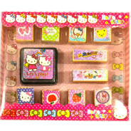 Штампи набір дитячі DSN 10шт. HK + 2 кольоров подушечкі E-8010-HK