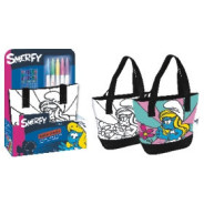 Набір для творчості StarPak розмалюй сумку Смурфики 267893