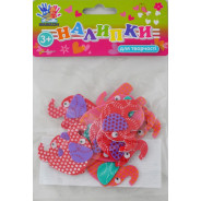 Наліпки для творчості 1 Вересня 951203 'Слоненята' в уп 12шт.