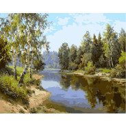 Картина по номер. на холсті 40*50см Бебилон Турбо VP400 Літній полудень