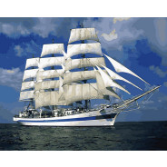 Картина по номер. на холсті 40*50см Бебилон Турбо VP478 Паруснік Мір