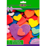 Фоаміран поділочний А4 5арк ZiBi ЕВА ZB.1916