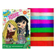 Картон кольоровий А4 10арк 1 Вересня Набір №31 металізований 950791