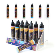 Контурна фарба з 3D ефектом 25мл Santi Liquid glitter gel 741***