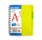 Зошит спіраль А5 100арк пласт обкл 5розд A-Plus A-589