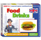Картки тематичні Світогляд 2605 'Продукти харчування' з анг. мови 32шт.