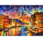 Картина по номер. на холсті 40*50см Бебилон Турбо VS007 Венеціанській феєрвєрк, аналог VP072