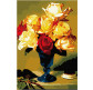 Картина  по номер. на холсті 40*50см Идейка G255 Букет з яскравих троянд