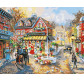 Картина  по номер. на холсті 40*50см Идейка MG1112 Затишні вулочки