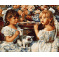 Картина по номер. на холсті 40*50см Бебилон Турбо VP206 Чаепитие