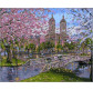 Картина по номер. на холсті 40*50см Бебилон Турбо VP296 Весна в парке