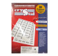 Етикетки самоклеючі А4 білі (упак. 25арк) Crystal №1 210*297мм 0360
