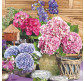 Салфетка для декупажа ! Поштучно 1/20 ! 33*33см №15401 Гортензия