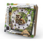 Набір для творчості DankoToys DT EC-01-01 Годинник- вишивка гладью Embroidery clock Єноти
