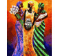 Картина по номер. на холсті 40*50см Бебилон Турбо VP415new Африканські мотиви
