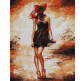 Картина по номер. на холсті 40*50см Бебилон Турбо VP514 Чорна сукня