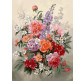 Картина по номер. на холсті 30*40см Бебилон Турбо VK019 Букет в пастельних тонах