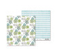 Папір для скрапбукінга ROSA Talent 30.5*30.5см Flowers time-2 двосторонній 180 г/м 481402-2