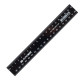 Лінійка 20см пластик BUROMAX BM.5827-20 чорна