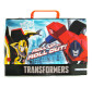 Портфель А4 StarPak 'Transformers' картон пустий на кнопках 195628