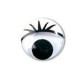 Глазки рухомі URSUS с ресничками, діам 10мм,1шт. UR-9680000R