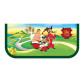 Пенал 1М A6 Cool For School  з 1 відділенням б/н Козаки KZ01359-01
