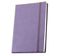 Щоденник А5 OPTIMA недатований Vivella бузковий на гумці O27105-12